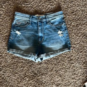 High waist shorts